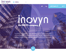 Tablet Screenshot of inovyn.com